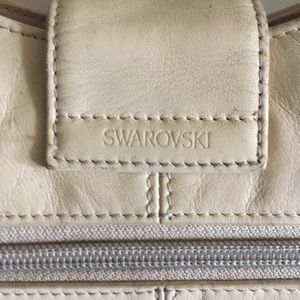 Light beige beautiful bag bought from Swarovski
